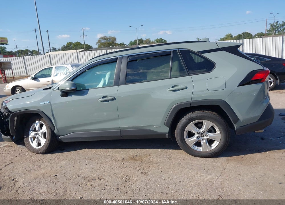 2021 TOYOTA RAV4 HYBRID XLE VIN: 2T3RWRFV0MW108259