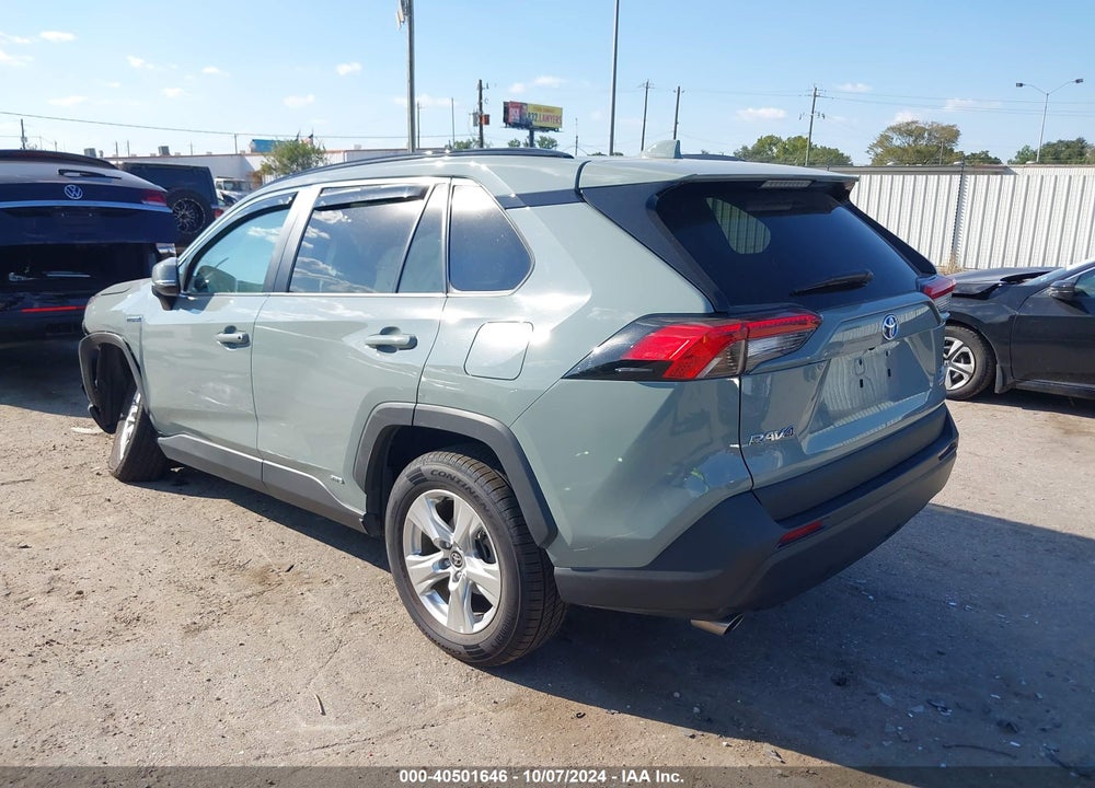 2021 TOYOTA RAV4 HYBRID XLE VIN: 2T3RWRFV0MW108259