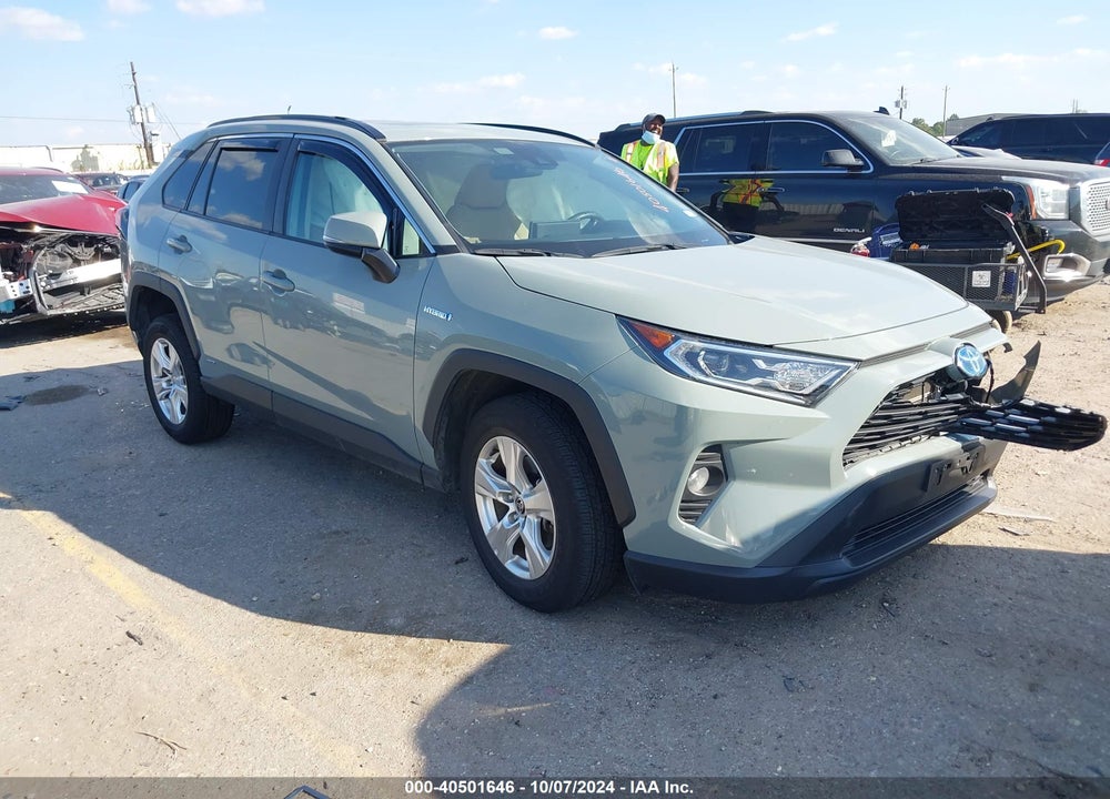 2021 TOYOTA RAV4 HYBRID XLE VIN: 2T3RWRFV0MW108259