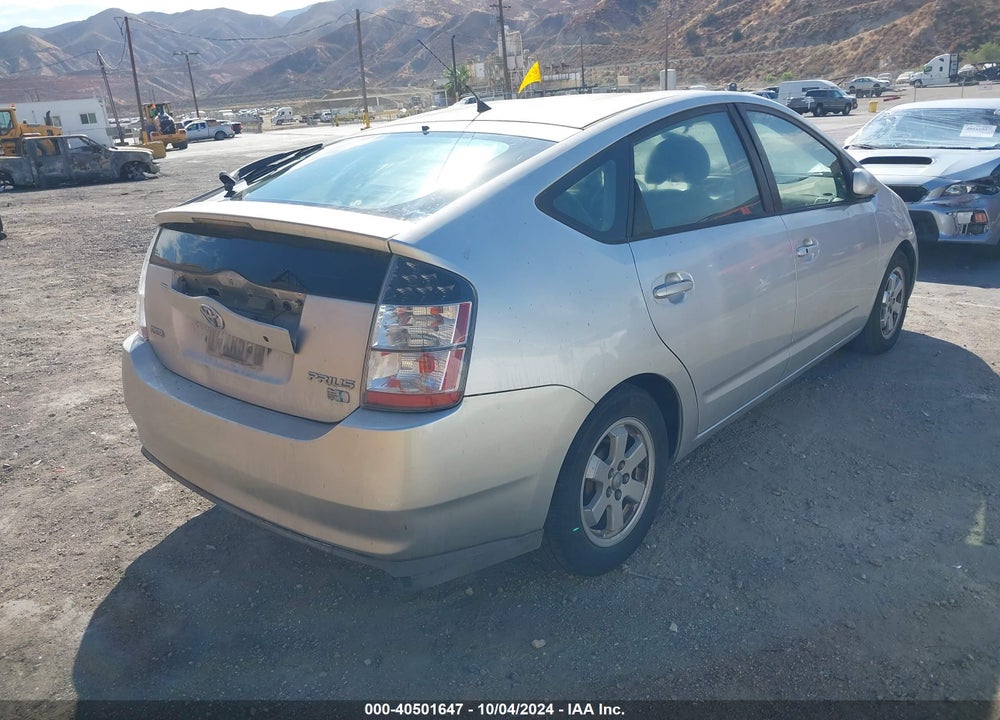 2005 TOYOTA PRIUS VIN: JTDKB20U557043491