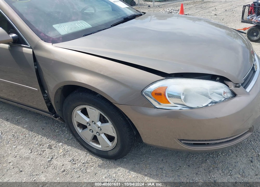 2007 CHEVROLET IMPALA LT VIN: 2G1WT58K279305254
