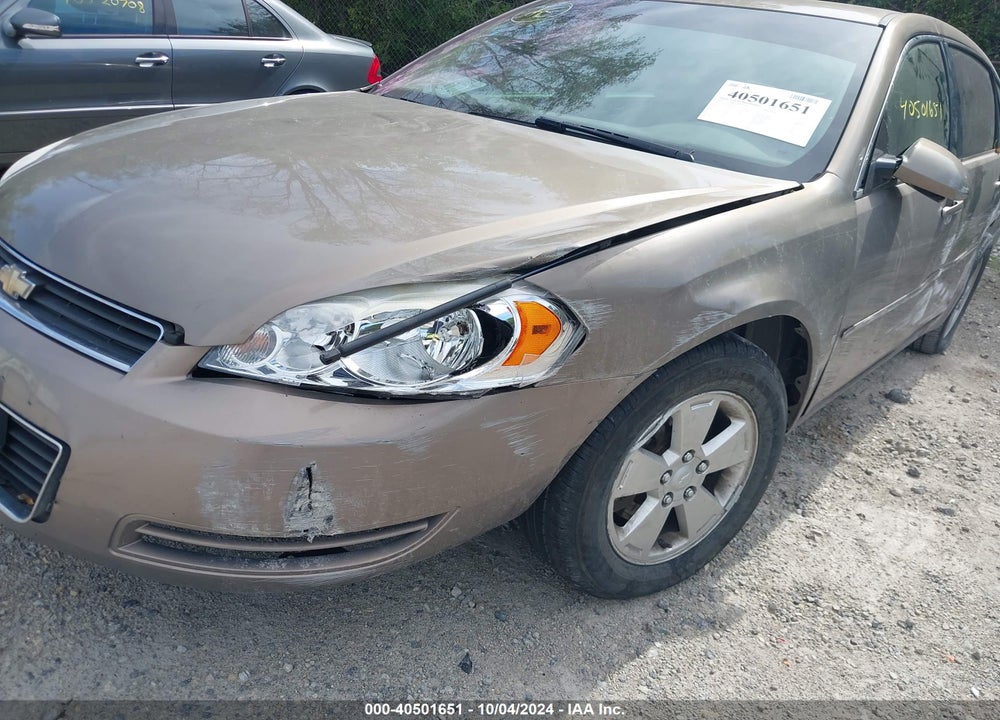 2007 CHEVROLET IMPALA LT VIN: 2G1WT58K279305254
