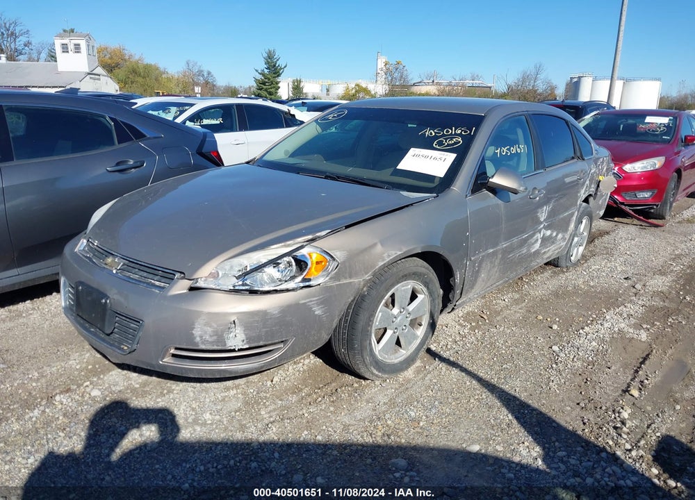 2007 CHEVROLET IMPALA LT VIN: 2G1WT58K279305254