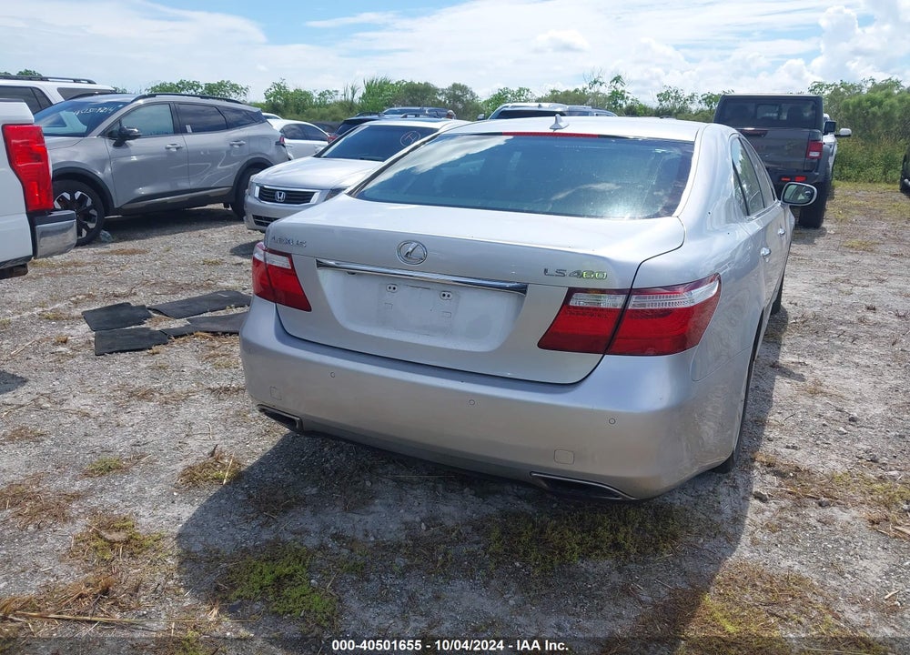 2007 LEXUS LS 460 VIN: JTHBL46F475049569