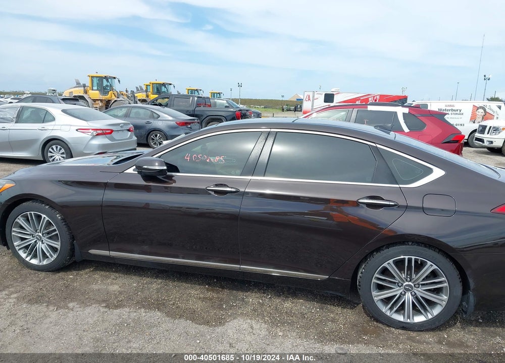 2018 GENESIS G80 3.8 VIN: KMHGN4JE7JU284735