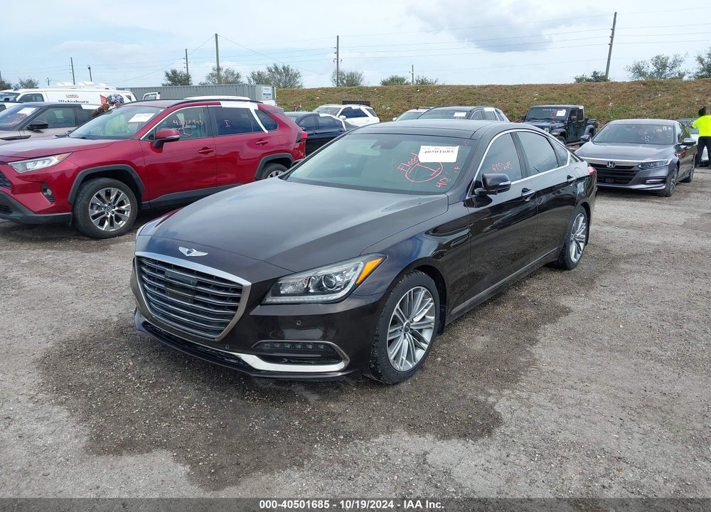 2018 GENESIS G80 3.8 VIN: KMHGN4JE7JU284735