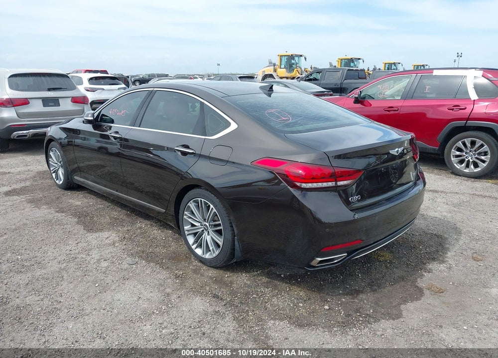 2018 GENESIS G80 3.8 VIN: KMHGN4JE7JU284735
