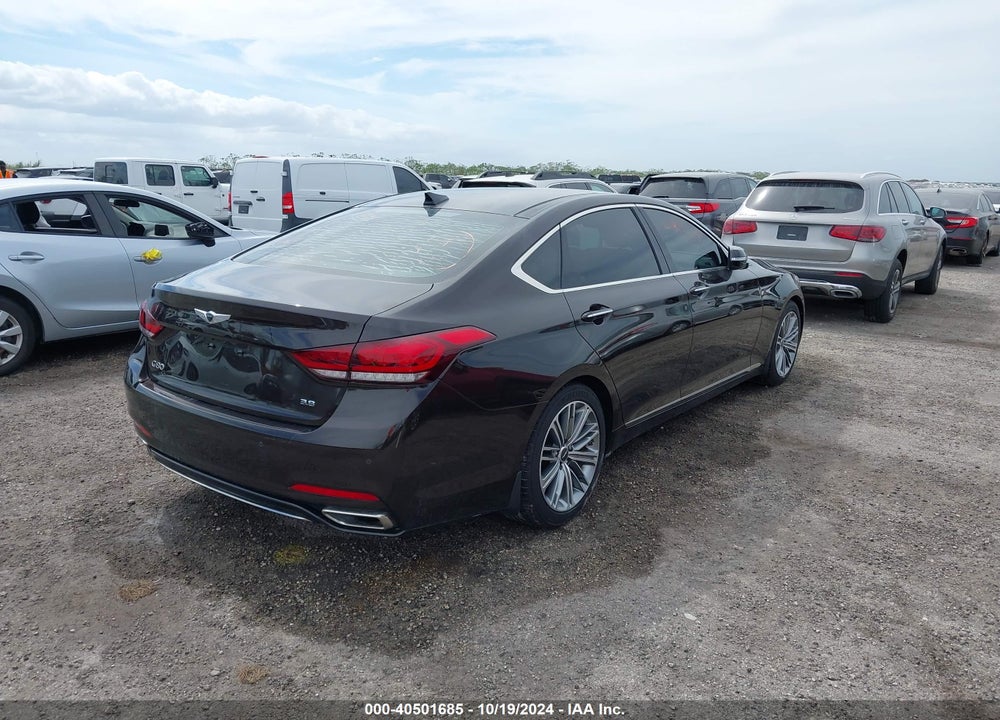 2018 GENESIS G80 3.8 VIN: KMHGN4JE7JU284735