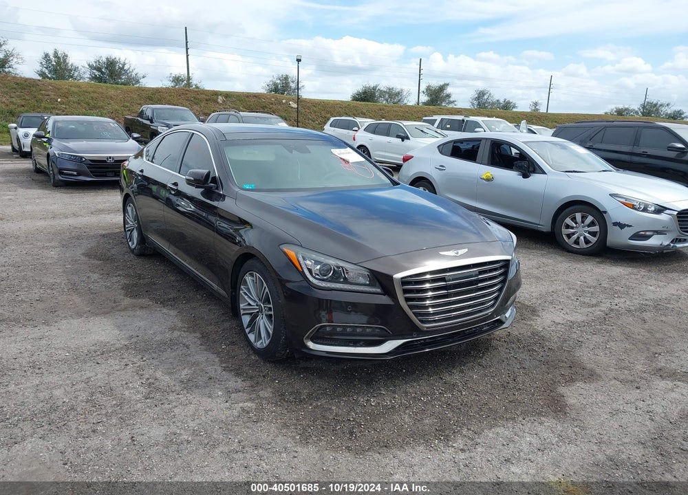 2018 GENESIS G80 3.8 VIN: KMHGN4JE7JU284735