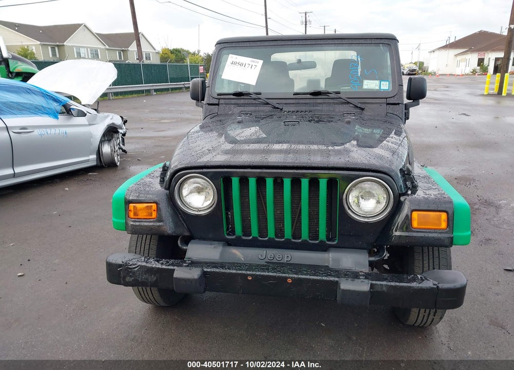 2006 JEEP WRANGLER SE VIN: 1J4FA29196P764454