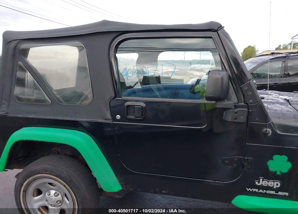 2006 JEEP WRANGLER SE VIN: 1J4FA29196P764454