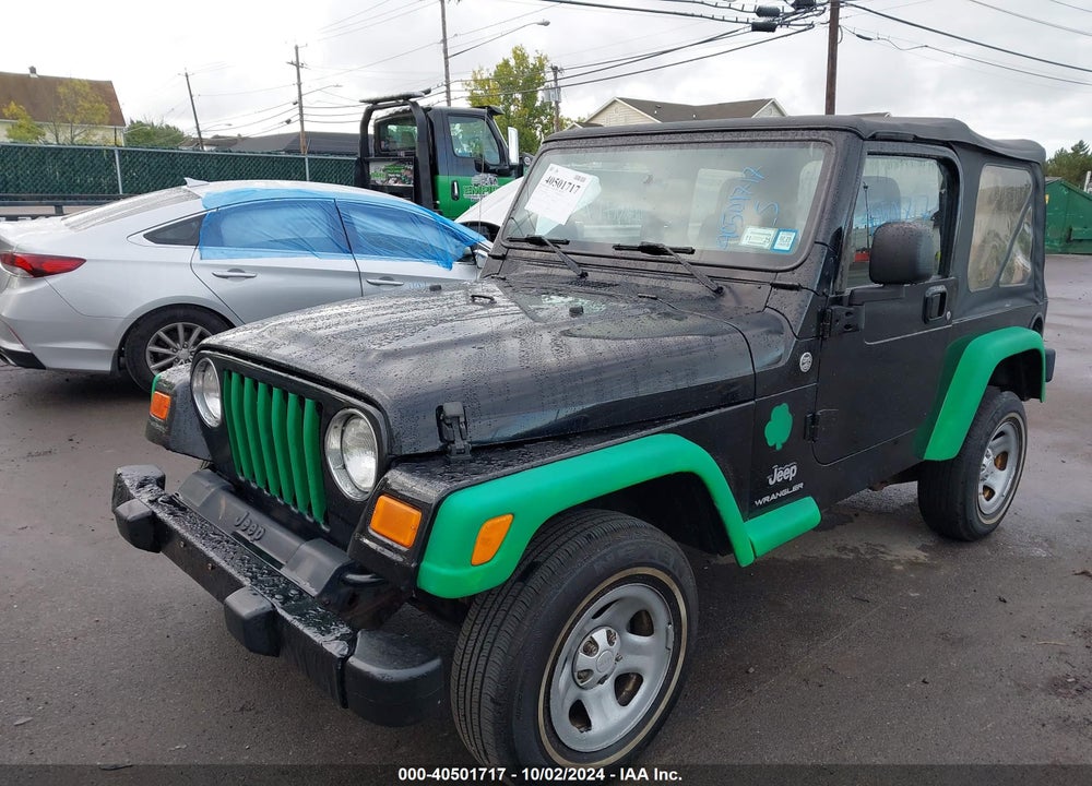 2006 JEEP WRANGLER SE VIN: 1J4FA29196P764454