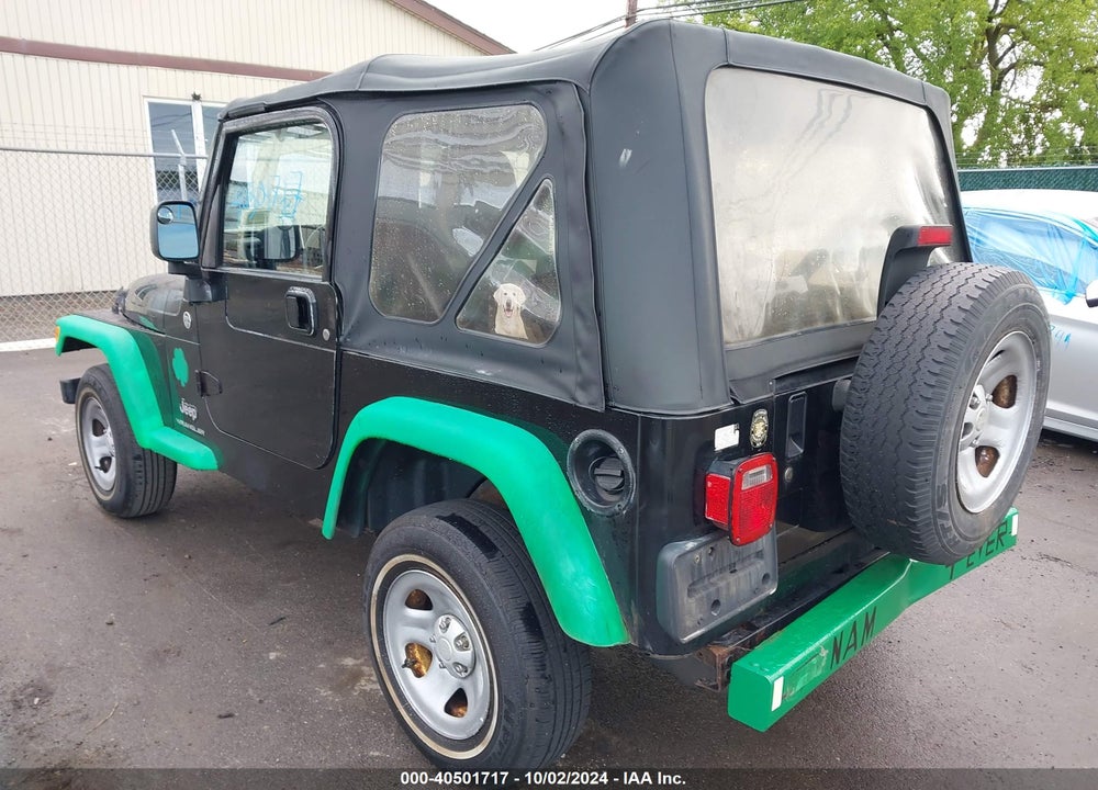 2006 JEEP WRANGLER SE VIN: 1J4FA29196P764454
