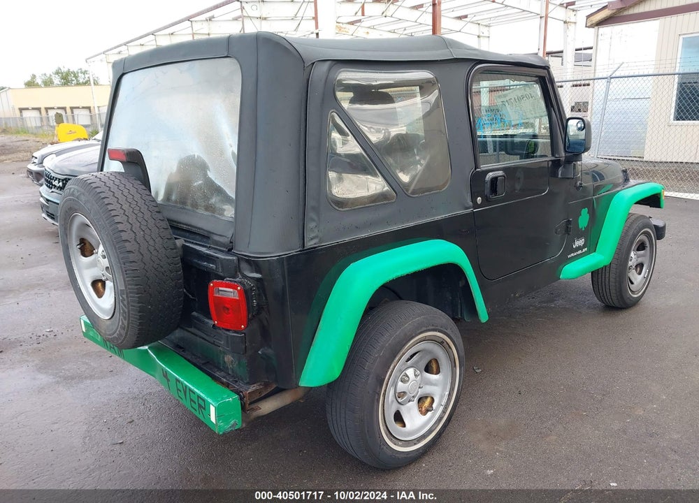2006 JEEP WRANGLER SE VIN: 1J4FA29196P764454