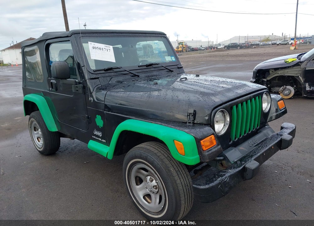 2006 JEEP WRANGLER SE VIN: 1J4FA29196P764454