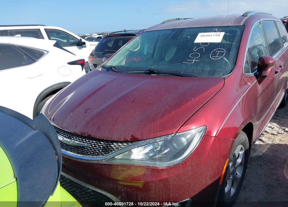 2017 CHRYSLER PACIFICA TOURING L PLUS VIN: 2C4RC1EG4HR510640