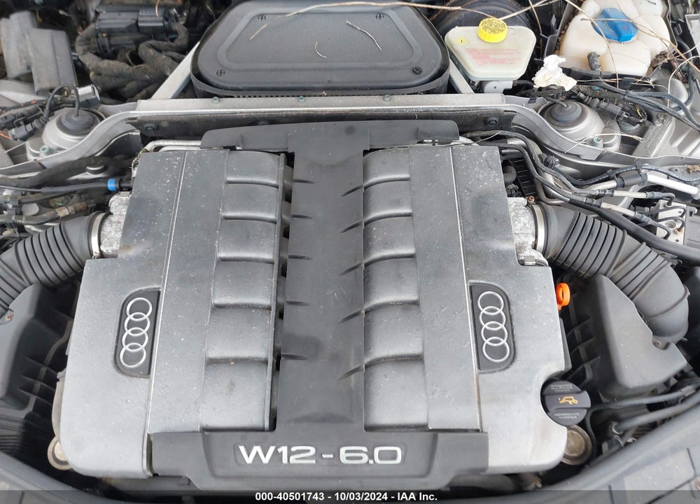 2005 AUDI A8-W12 VIN: WAUMR44E35N016625