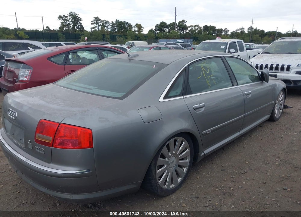 2005 AUDI A8-W12 VIN: WAUMR44E35N016625