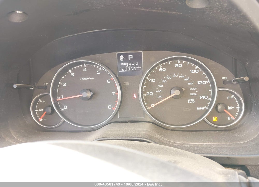 2008 SUBARU OUTBACK 3.0R L.L. BEAN EDITION VIN: 4S4BP86C484333077