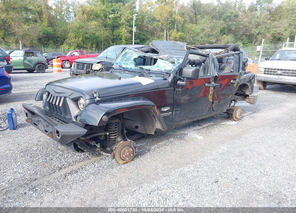 2007 JEEP WRANGLER UNLIMITED SAHARA VIN: 1J4GA59197L156268