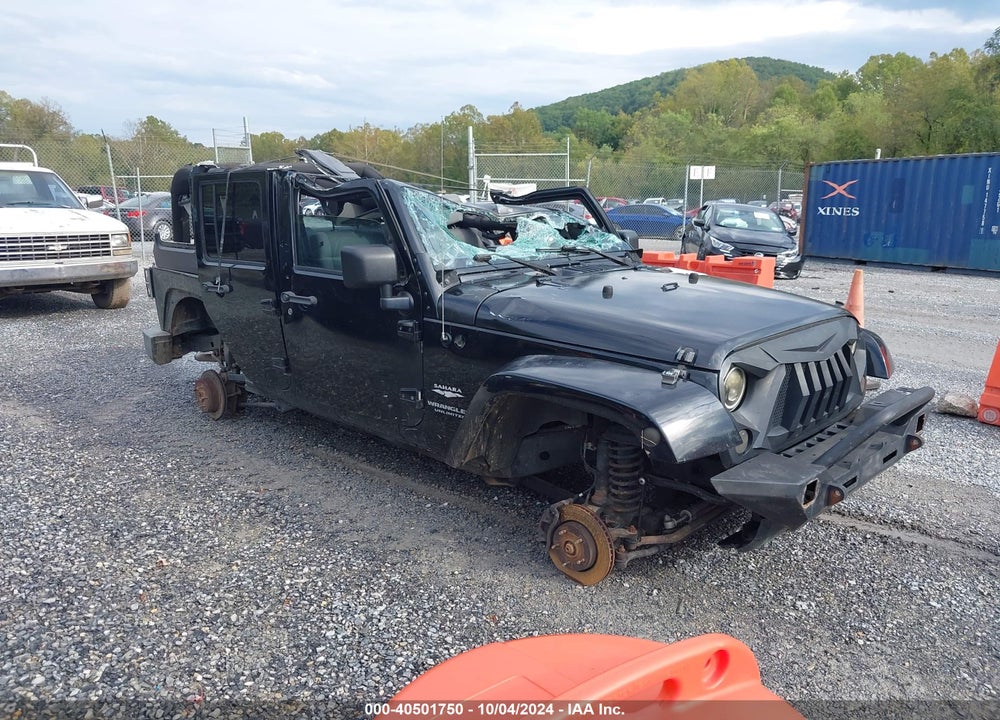 2007 JEEP WRANGLER UNLIMITED SAHARA VIN: 1J4GA59197L156268