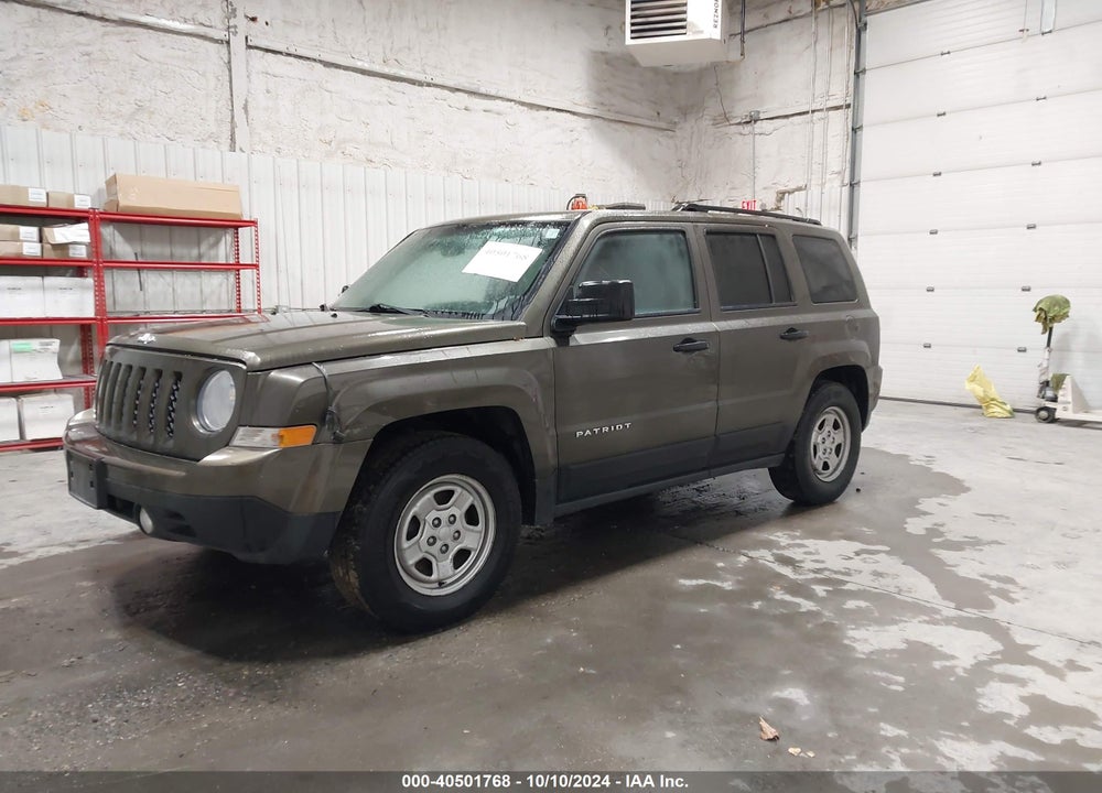 2015 JEEP PATRIOT SPORT VIN: 1C4NJPBAXFD264684