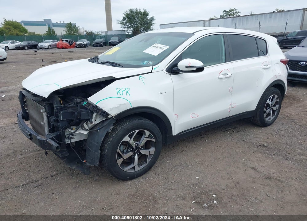2020 KIA SPORTAGE LX VIN: KNDPMCAC4L7632573
