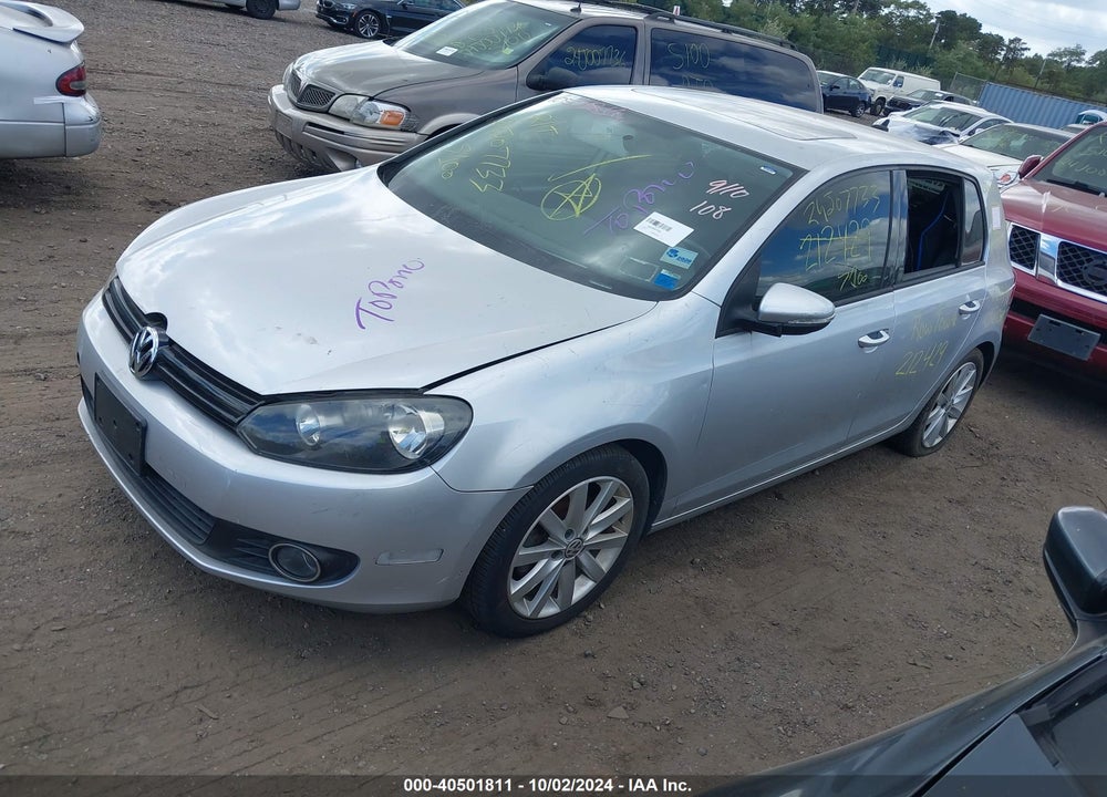2011 VOLKSWAGEN GOLF TDI 4-DOOR VIN: WVWDM7AJ2BW168437