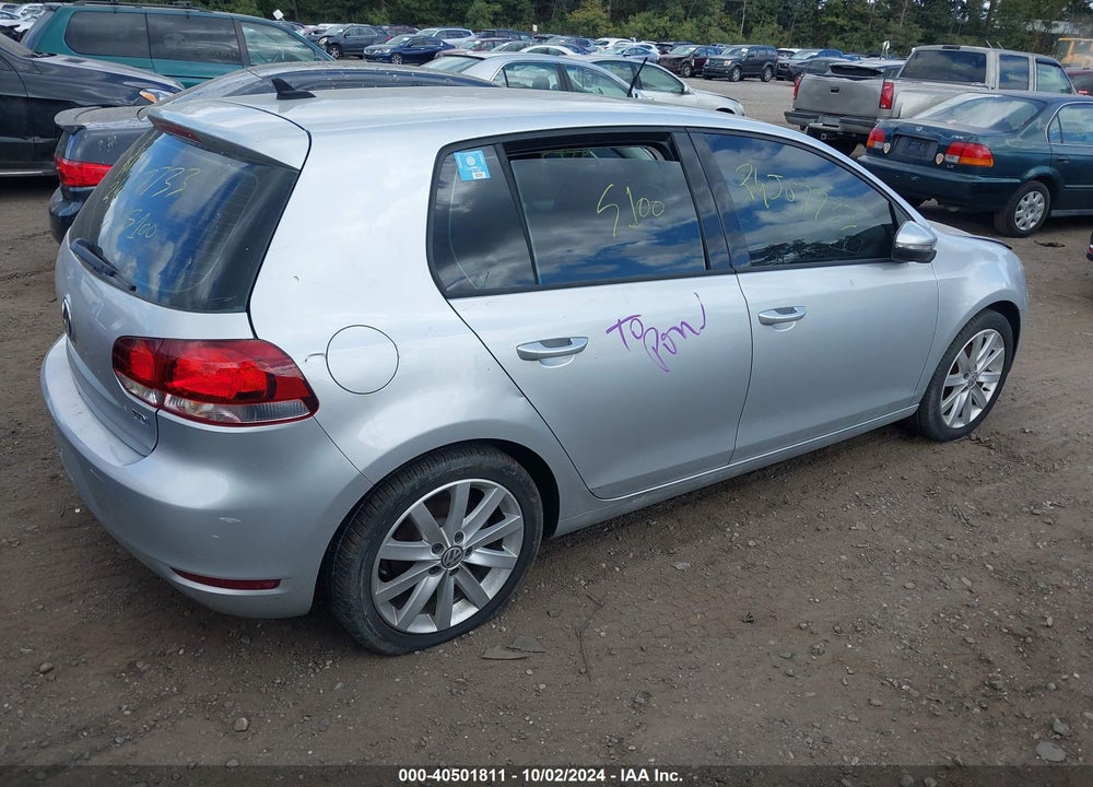 2011 VOLKSWAGEN GOLF TDI 4-DOOR VIN: WVWDM7AJ2BW168437