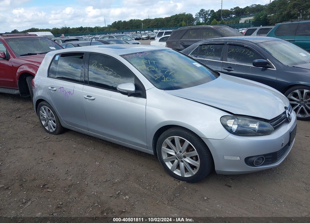 2011 VOLKSWAGEN GOLF TDI 4-DOOR VIN: WVWDM7AJ2BW168437