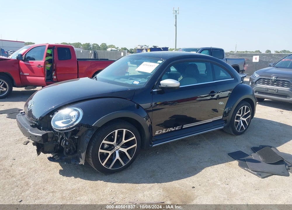 2018 VOLKSWAGEN BEETLE 2.0T DUNE VIN: 3VWSD7AT1JM711524
