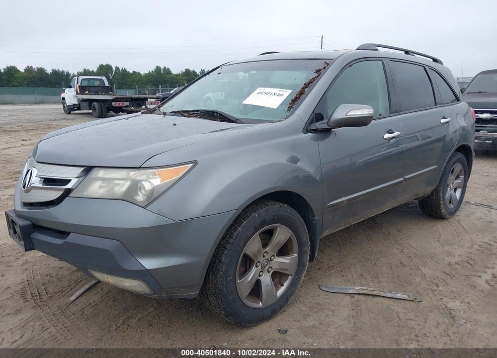 2008 ACURA MDX SPORT PACKAGE VIN: 2HNYD28518H529980