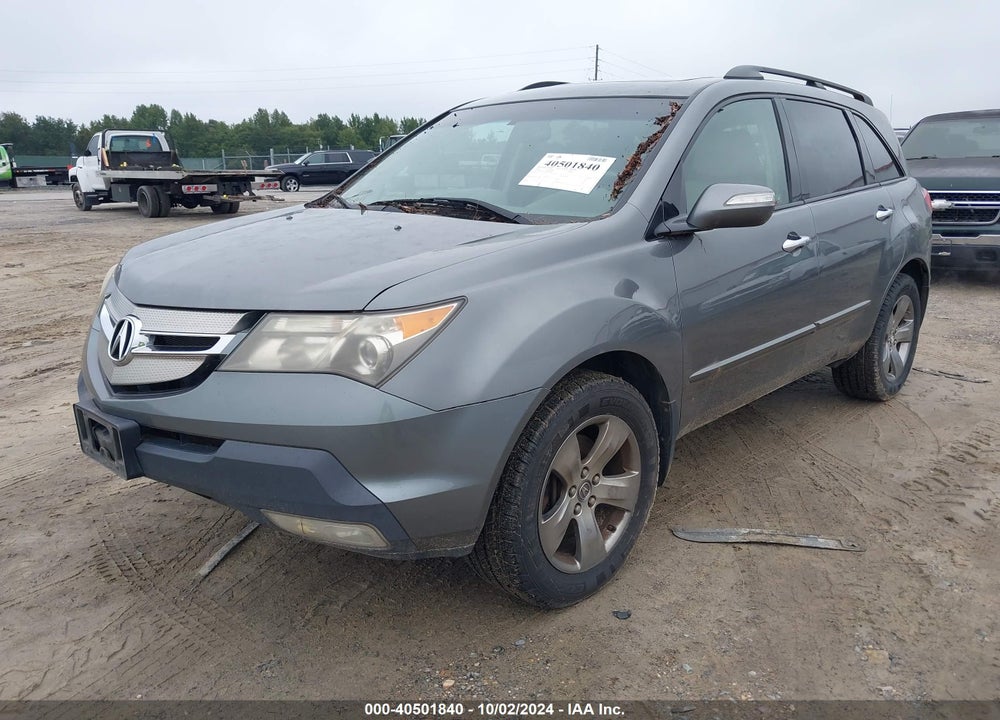2008 ACURA MDX SPORT PACKAGE VIN: 2HNYD28518H529980