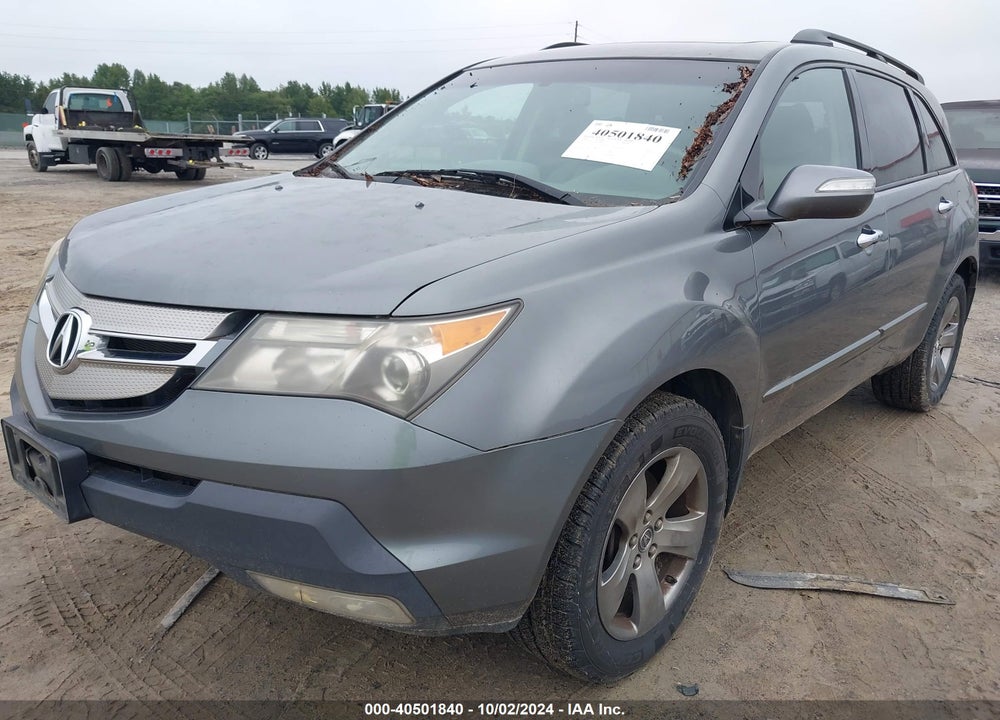 2008 ACURA MDX SPORT PACKAGE VIN: 2HNYD28518H529980