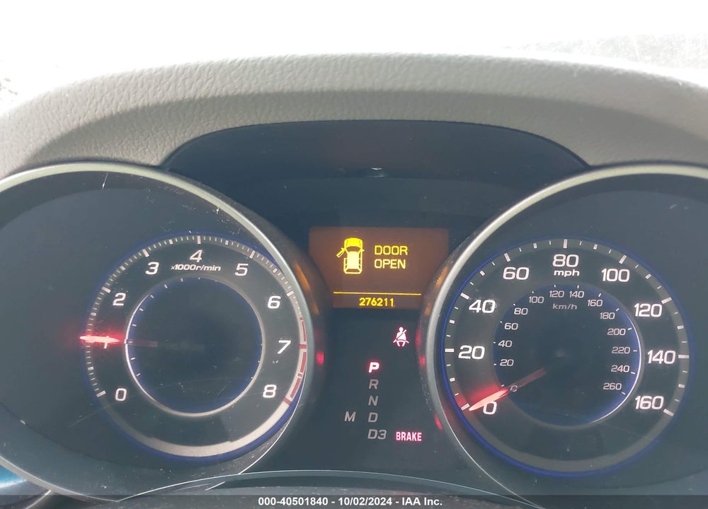 2008 ACURA MDX SPORT PACKAGE VIN: 2HNYD28518H529980