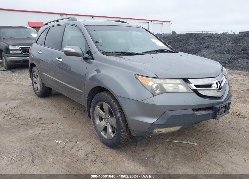 2008 ACURA MDX SPORT PACKAGE VIN: 2HNYD28518H529980