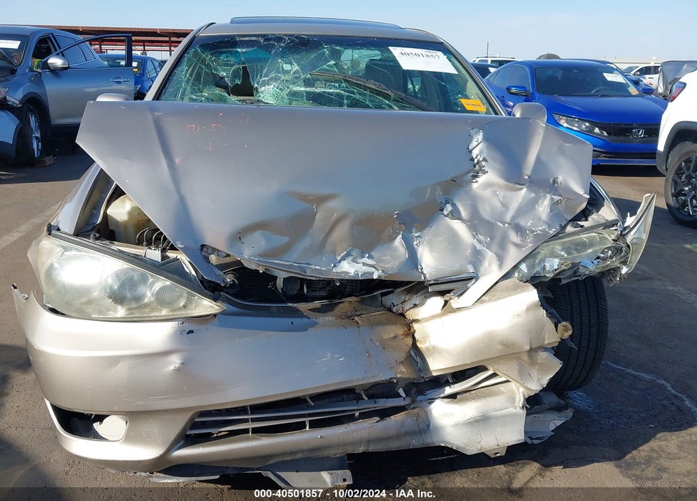 2005 TOYOTA CAMRY XLE V6 VIN: 4T1BF32K75U594251