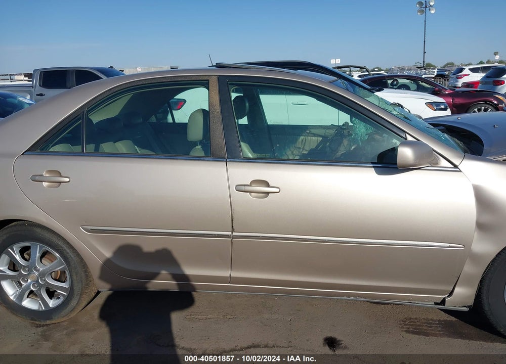 2005 TOYOTA CAMRY XLE V6 VIN: 4T1BF32K75U594251