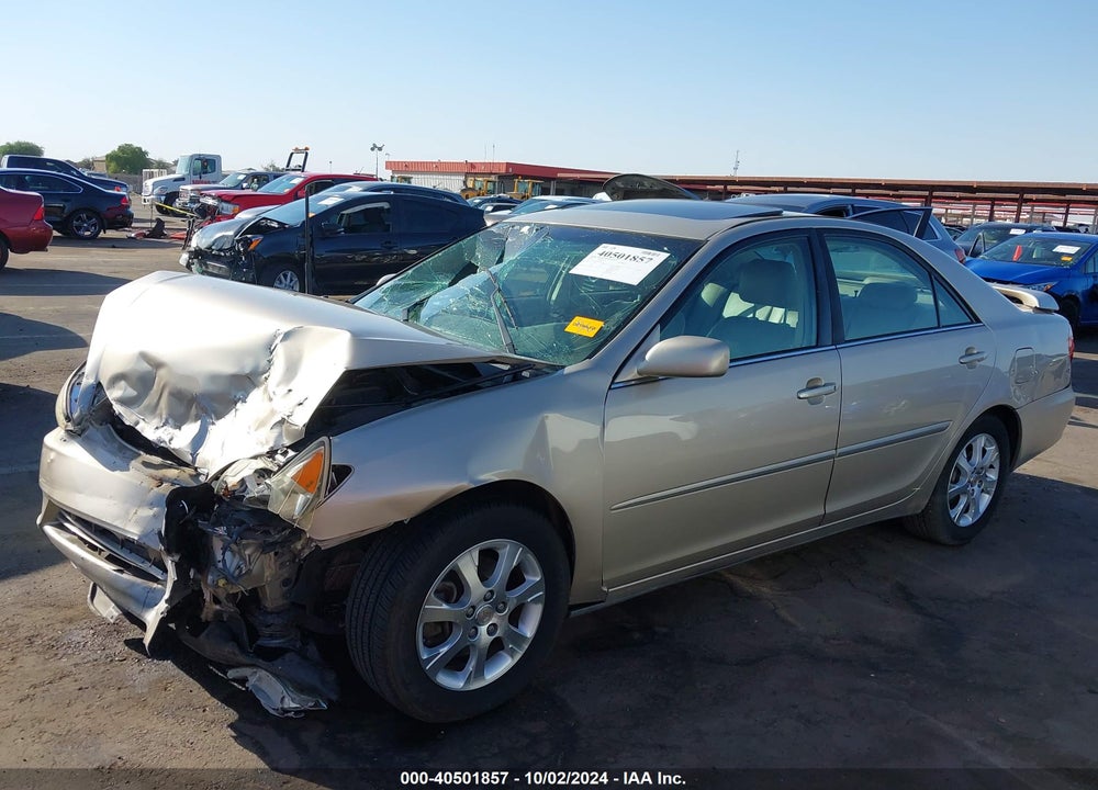 2005 TOYOTA CAMRY XLE V6 VIN: 4T1BF32K75U594251