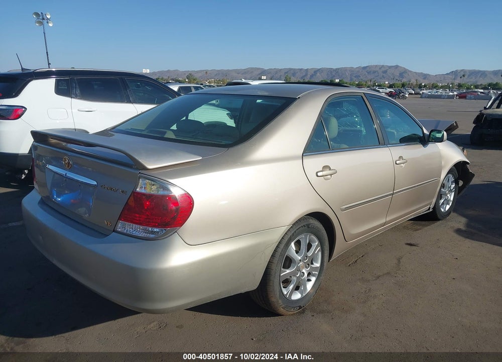 2005 TOYOTA CAMRY XLE V6 VIN: 4T1BF32K75U594251