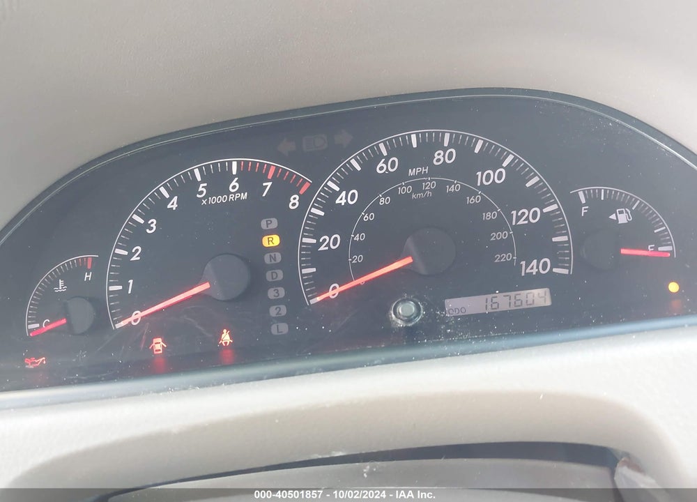 2005 TOYOTA CAMRY XLE V6 VIN: 4T1BF32K75U594251