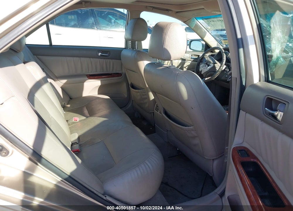 2005 TOYOTA CAMRY XLE V6 VIN: 4T1BF32K75U594251