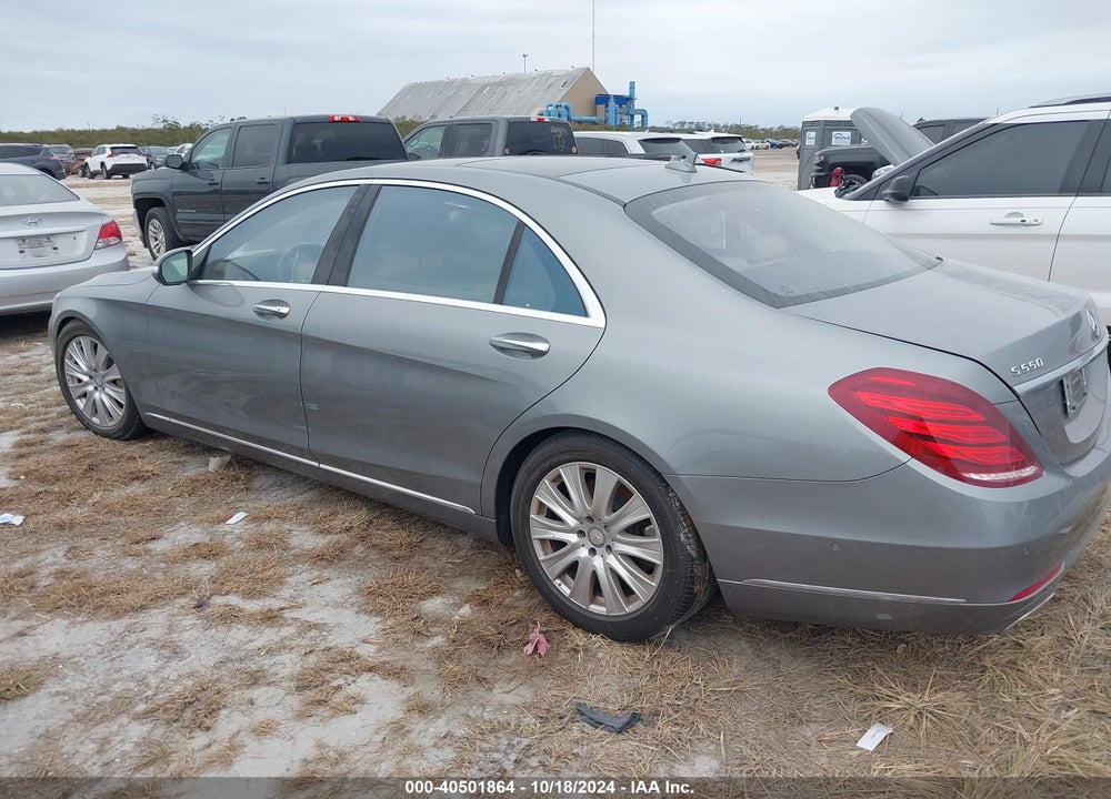 2014 MERCEDES-BENZ S 550 VIN: WDDUG8CB0EA051045