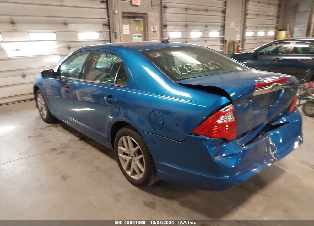 2012 FORD FUSION SEL VIN: 3FAHP0JA1CR198586