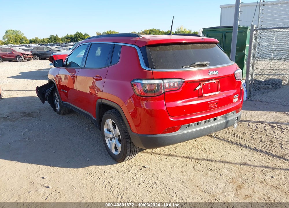 2018 JEEP COMPASS LATITUDE FWD VIN: 3C4NJCBB6JT108758