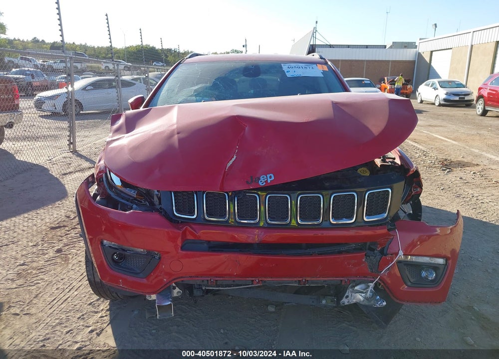 2018 JEEP COMPASS LATITUDE FWD VIN: 3C4NJCBB6JT108758