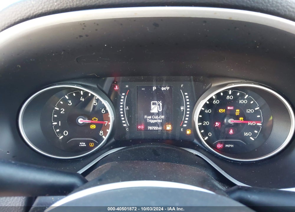 2018 JEEP COMPASS LATITUDE FWD VIN: 3C4NJCBB6JT108758
