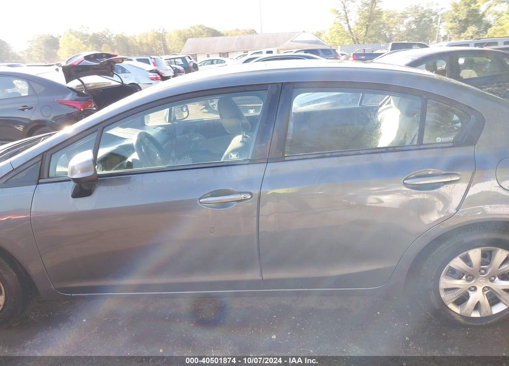 2012 HONDA CIVIC LX VIN: 19XFB2F54CE373069