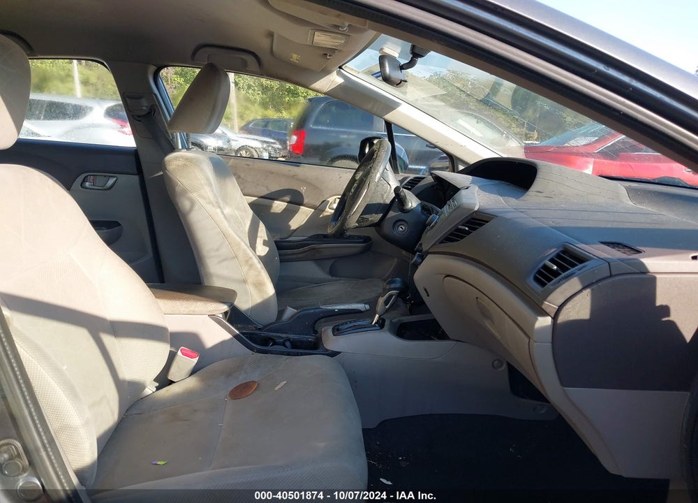 2012 HONDA CIVIC LX VIN: 19XFB2F54CE373069
