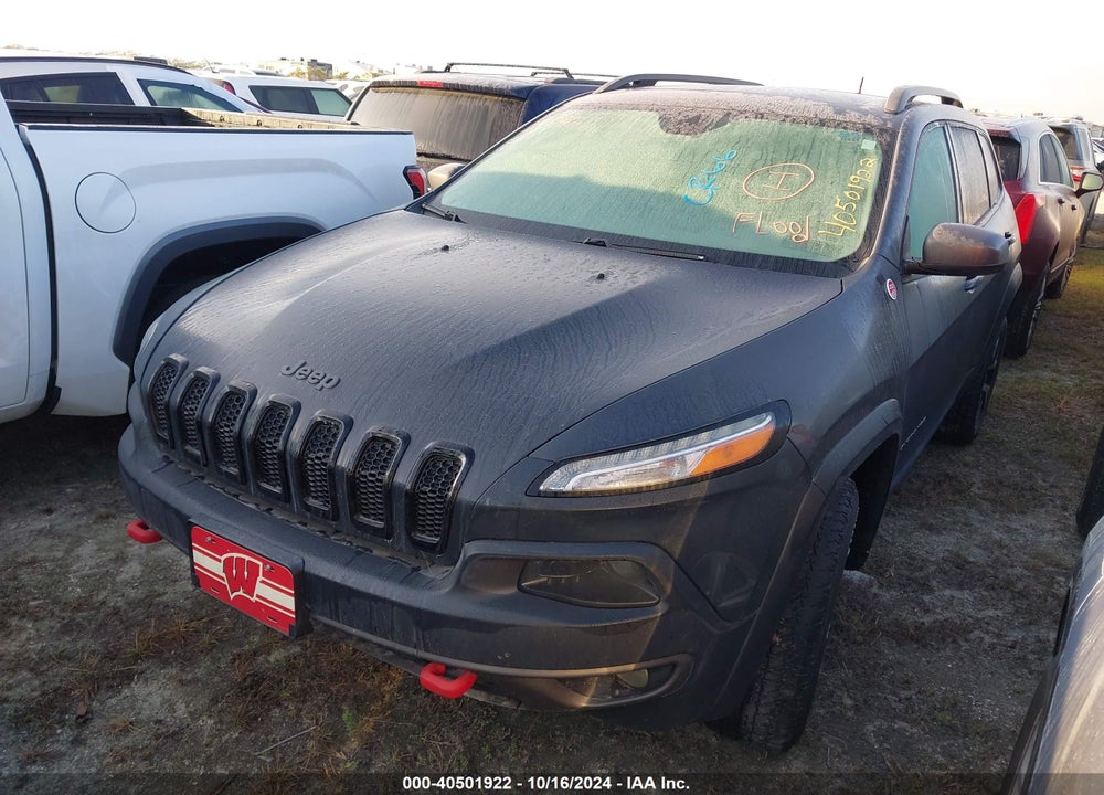 2016 CHEROKEE JEEP  TRAILHAWK VIN: 1C4PJMBS1GW215802